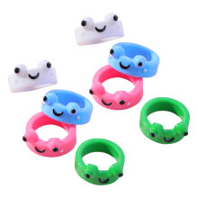32Pcs Resin Frogs Jewelry Rings Assorted Decorative Rings