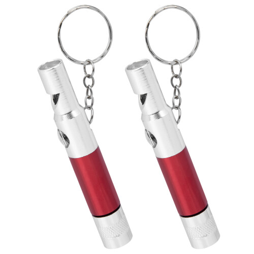 4 Pcs Survival Whistles With Compass And Flashlight