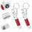 4 Pcs Survival Whistles With Compass And Flashlight 10