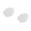 2Pcs White Crystal Incense Holder Natural Quartz Aromatherapy Burner 7