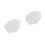 2Pcs White Crystal Incense Holder Natural Quartz Aromatherapy Burner 10