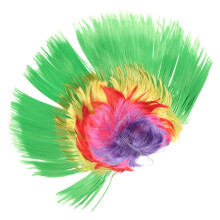 5Pcs Fluffy Carnival Costume Wig For Performance Party Festival