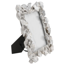 2Pcs 6Inch European Style Resin Hanging Photo Frame Silver