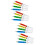 48 Pcs Needle Tube Shaped Ballpoint Pen Set For Students 7