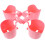 4Pièces Support Plastique Rose Multi-Usage Pour Gobelets Piscine 7