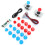 Kit arcade Raspberry Pi, controller di gioco fai da te con encoder USB a ritardo zero, pulsanti LED, supporto per giochi multiplayer, facile 2