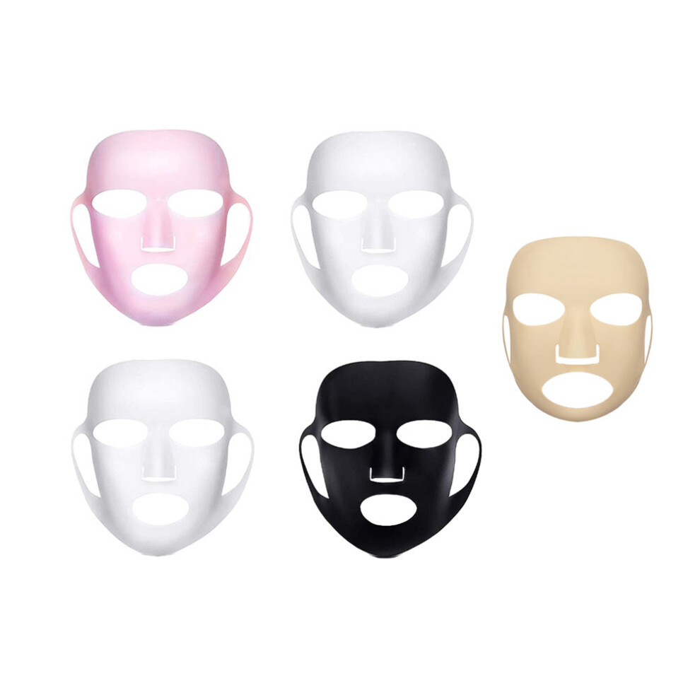 Villcase 10 Pcs Reusable Silicone Face Mask Covers Assorted Colors