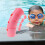 4Pièces Support Plastique Rose Multi-Usage Pour Gobelets Piscine 5