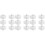 3 Sets 1 Inch Window Blinds Replacement Headrail Holder Bracket 7