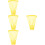 40 Pcs Tongue Drum Mallets For Kids Stage Performance Plastic 9