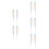 10 Pcs Cake Scribe Needle For Decorating Icing Patterns Baking 10