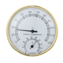 2 Pcs Hygrometer Thermometer For Bath Display Sauna - Multipurpose