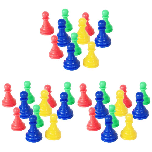 192 Pcs Plastic Chessmen Game Accessories For Checkers 1