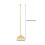 4 Pcs Extendable Metal Flagpole Seat Small Holder Decorative 11