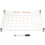 2 Sets Office Notice Board Boards Erasable Display Decorative Message 6