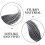 6 Pcs Fake Mustache Realistic Artificial Beard For Halloween Party 6