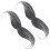 6 Pcs Fake Mustache Realistic Artificial Beard For Halloween Party 8