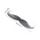6 Pcs Fake Mustache Realistic Artificial Beard For Halloween Party 3