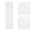 10 Pcs Wall Mounted Toy Car Storage Organizer With Protective Cases 11