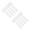 10 Pcs Wall Mounted Toy Car Storage Organizer With Protective Cases 9