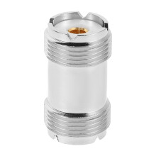 2Pcs Uhf Female To Female So239 Adapter For Stable Signal Transmission