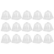 60 Pcs Transparent Plant Nursery Protection Domes Gardening Tool