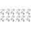 12 Pcs Truss Clamp Stage Lighting Hook For Fixtures 6