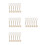 24Pcs Beige Bungee Tie Down Set for Blinds Durable Elastic Cord Kit 6