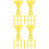32Pcs Durable Plastic Corner Trowel for Drywall Inside and Outside Use 7