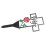 Set Of 2 Ground Plug Cemetery Cross Pathway Decoration Dad 9