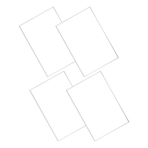 12 Pcs Clear Acrylic Sheets For Picture Frames Diy Panels 1
