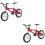 2Pcs Artificial Bicycle Metal Model for Mini House Display 7