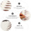 20 Sheets False Eyebrows Sticker Temporary 9