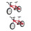 2Pcs Artificial Bicycle Metal Model for Mini House Display 8
