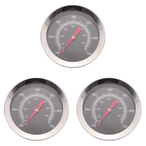 3 Pcs Bimetallic Thermometer For Kitchen Barbecue 1