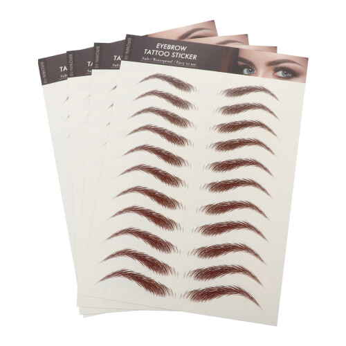 20 Sheets False Eyebrows Sticker Temporary 1