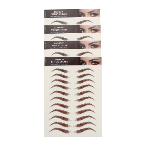 20 Sheets False Eyebrows Sticker Temporary 2