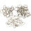 4 Sets Rotatable D Rings for Backpack Purse Accessories 1