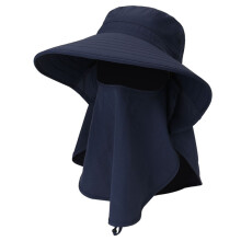 Beschermhoed Donkerblauw Voor Zomer Outdoor Activiteiten
