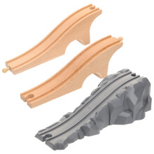 4Pcs Model Train Scenery Accessories for Kids' Play