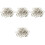 4 Sets Rotatable D Rings for Backpack Purse Accessories 4