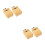 4 Pcs Pine Wood Engraved Printing And Seal Stone Fixing Tool 6
