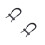 2Pcs Wrist Rope For Hand-Woven Composite Recurve Bow Accessory 8