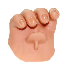 3 Pcs Hand Funny Props Fake Hand Prop Child 11x10.5cm