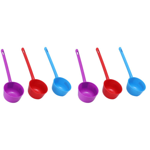 6 Pcs Long Handle Water Ladle For Cooking 2