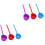 6 Pcs Long Handle Water Ladle For Cooking 4