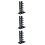 3St Display Stand Zwart, Stabiele Countertop Organizer 10