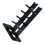3St Display Stand Zwart, Stabiele Countertop Organizer 3