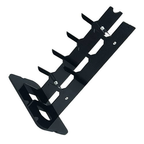 3St Display Stand Zwart, Stabiele Countertop Organizer 2