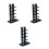 3St Display Stand Zwart, Stabiele Countertop Organizer 4